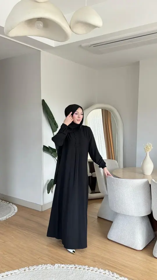 Yeni Sezon Derya Elbise Siyah