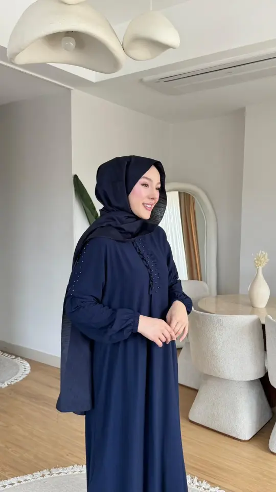 Yeni Sezon Derya Elbise Lacivert