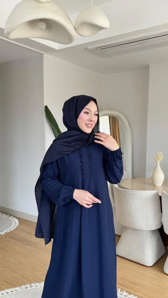Yeni Sezon Derya Elbise Lacivert