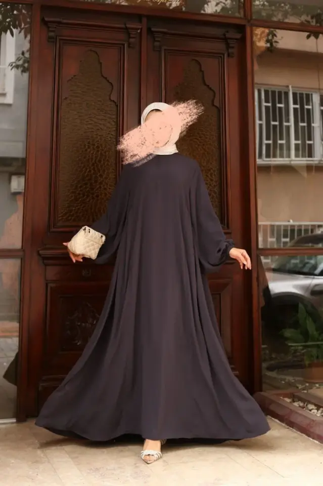 Yeni Sezon Çağla Elbise Füme