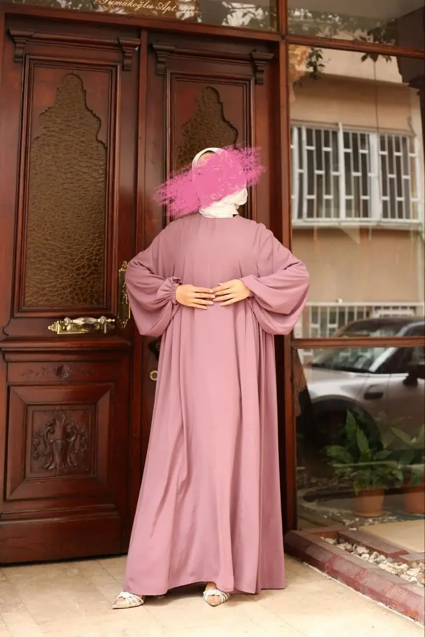 Yeni Sezon Çağla Elbise Pembe