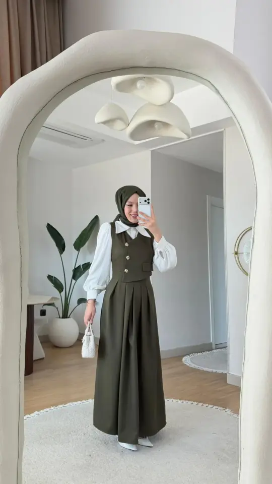 Yeni Sezon Ela Jile (Gömlek Hediyeli) Haki